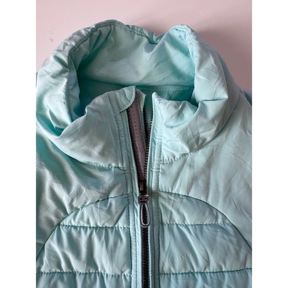 Tangerine Mint Zip-Up Puffer Vest -Size Medium - Picture 4 of 7